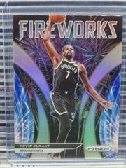 Kevin Durant [Silver Prizm] #8 Basketball Cards 2021 Panini Prizm Fireworks Prices