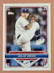 Julio Urias #7 Baseball Cards 2023 Topps Flagship Collection Prices