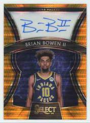 Brian Bowen II #RS-BWN Basketball Cards 2019 Panini Select Rookie Signatures Prices