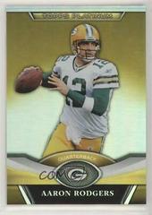 Aaron Rodgers [Gold Refractor] Football Cards 2011 Topps Platinum Prices