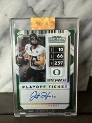 Justin Herbert [Autograph Playoff] Football Cards 2020 Panini Contenders Draft Picks Prices