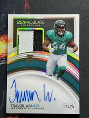 Travon Walker [Patch Autograph Gold] #101 Football Cards 2022 Panini Immaculate Collection Prices