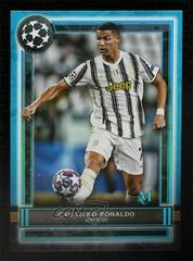 Cristiano Ronaldo [Sapphire] Soccer Cards 2020 Topps Museum Collection UEFA Champions League Prices