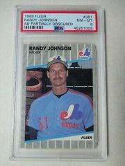 Randy Johnson [Ad Partially Obscured] Baseball Cards 1989 Fleer Prices