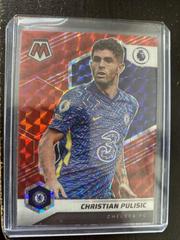 Christian Pulisic [Reactive Red Mosaic] Soccer Cards 2021 Panini Mosaic Premier League Prices