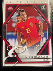 Mikel Oyarzabal #9 Soccer Cards 2021 Panini Donruss Road to Qatar Elite Series Prices