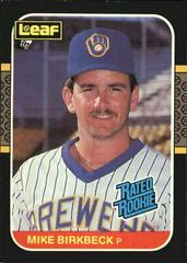 Mike Birkbeck Baseball Cards 1987 Donruss Prices