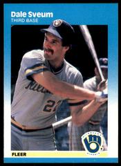 Dale Sveum #358 Baseball Cards 1987 Fleer Prices