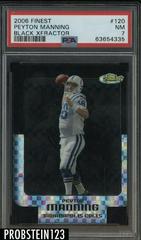 Peyton Manning [Black Xfractor] #120 Football Cards 2006 Topps Finest Prices