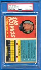 Claude Osteen Baseball Cards 1971 Topps Scratch Offs Prices
