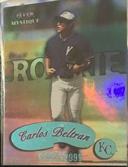 Carlos Beltran #149 Baseball Cards 1999 Fleer Mystique Prices