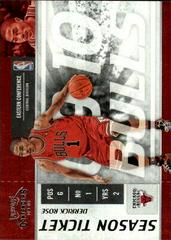 Derrick Rose #36 Basketball Cards 2009 Playoff Contenders Prices