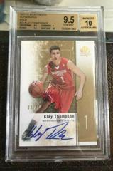 Klay Thompson [Autograph-Gold] Basketball Cards 2011 SP Authentic Prices