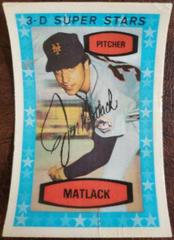 Jon Matlack #10 Baseball Cards 1975 Kellogg's Prices