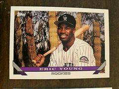 Eric Young Baseball Cards 1993 Topps Prices