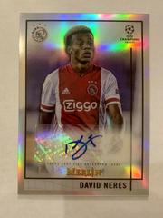 David Neres Soccer Cards 2020 Topps Merlin Chrome UEFA Champions League Autographs Prices
