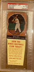 Willie Mays [With Tab] #25 Baseball Cards 1958 Hires Root Beer Prices