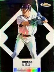 Hideki Matsui [Black Refractor] #55 Baseball Cards 2006 Finest Prices