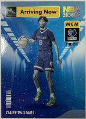 Ziaire Williams [Winter] #18 Basketball Cards 2021 Panini Hoops Arriving Now Prices