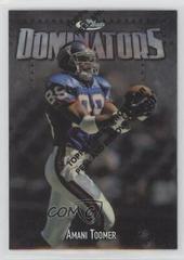 Amani Toomer [Refractor] #318 Football Cards 1997 Topps Finest Prices