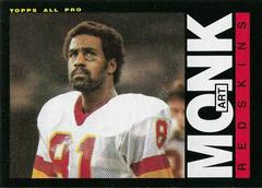 Art Monk [All Pro] Football Cards 1985 Topps Prices
