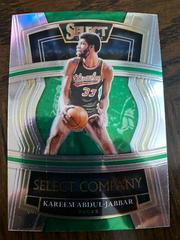 Kareem Abdul Jabbar #18 Basketball Cards 2021 Panini Select Company Prices