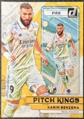 Karim Benzema Soccer Cards 2022 Panini Donruss Pitch Kings Prices