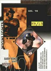 Barry Bonds #531 Baseball Cards 1999 Upper Deck Prices
