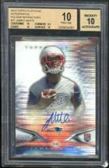 James White [Pulsar Refractor] #21 Football Cards 2014 Topps Platinum Rookie Autograph Prices
