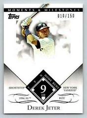 Derek Jeter [10 HR] #81 Baseball Cards 2007 Topps Moments & Milestones Prices