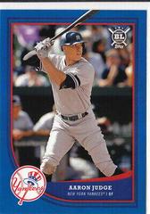 Aaron Judge [Blue] Baseball Cards 2018 Topps Big League Prices