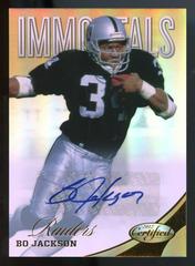 Bo Jackson [Mirror Gold Autograph] #157 Football Cards 2012 Panini Certified Prices