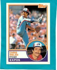 Chris Welsh #125T Baseball Cards 1983 Topps Traded Prices