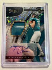 Trevor Lawrence #RS-TLR Football Cards 2021 Panini Select Rookie Signatures Prices
