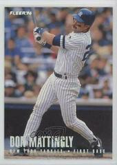 Don Mattingly Baseball Cards 1996 Fleer Tiffany Prices