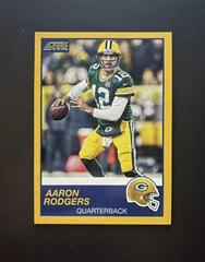 Aaron Rodgers [Gold] #223 Football Cards 2019 Panini Score Prices