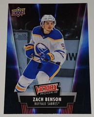 Zach Benson #V-16 Hockey Cards 2024 Upper Deck National Card Day Victory Black Rookie Prices