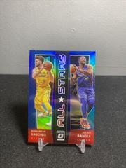 Domantas Sabonis, Julius Randle [Blue] #8 Basketball Cards 2021 Panini Donruss Optic All Stars Prices