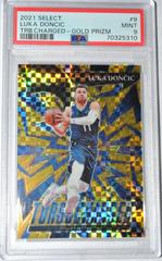 Luka Doncic [Gold Prizm] Basketball Cards 2021 Panini Select Turbo Charged Prices