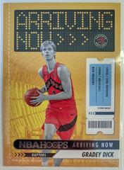 Gradey Dick #2 Basketball Cards 2023 Panini Hoops Arriving Now Prices