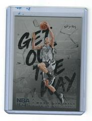 Manu Ginobili #17 Basketball Cards 2018 Panini Hoops Get Out the Way Prices