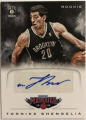 Tornike Shengelia #63 Basketball Cards 2012 Panini Marquee Rookie Signatures Prices