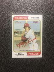 Mike Schmidt [Special Edition Red Ink] Baseball Cards 2023 Topps Heritage Real One Autographs Prices