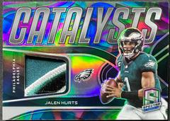 Jalen Hurts [Neon Marble] #CAT-JHU Football Cards 2022 Panini Spectra Catalysts Prices