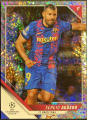 Sergio Aguero [Sparkle] #187 Soccer Cards 2021 Topps UEFA Champions League Prices