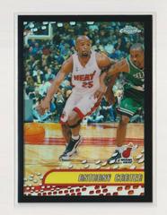 Anthony Carter [Black Refractor] #78 Basketball Cards 2001 Topps Chrome Prices