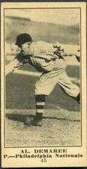 Al Demaree #45 Baseball Cards 1916 M101 4 Sporting News Prices