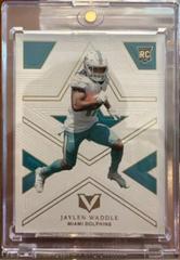 Jaylen Waddle [Gold] #6 Football Cards 2021 Panini Chronicles Vertex Prices