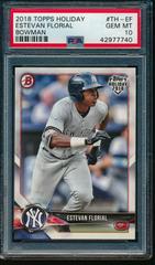 Estevan Florial #TH-EF Baseball Cards 2018 Topps Holiday Bowman Prices
