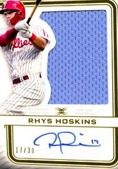 Rhys Hoskins #DPC-RH Baseball Cards 2023 Topps Definitive Patch Collection Prices